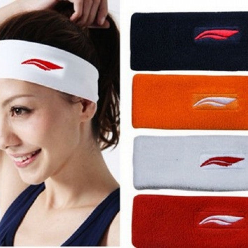 headband tennis badminton basketball football head protection hw-fd-003, sport sweatband breathable & Elastic